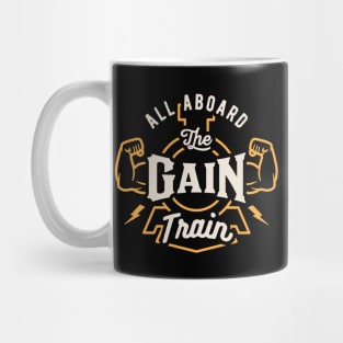 All Aboard The Gain Train Mug